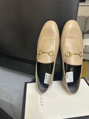 Gucci Horsebit Loafer biege/taupe size 42 size 11 NEW